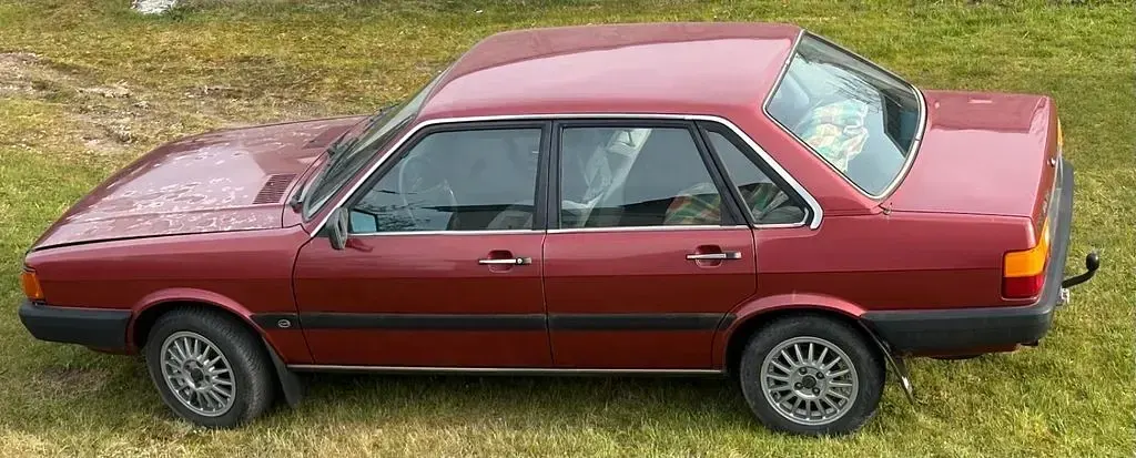 Usata Audi 80 75 CV (55 kW) 1986 Rosso Berlina