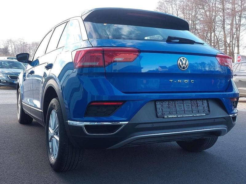 Gebraucht VW T-Roc Style 150 PS (110 kW) 2019 Ravennablau SUV