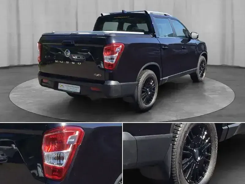 Gebraucht SsangYong Musso Quartz 203 PS (149 kW) 2024 Schwarz (metallic) Limousine