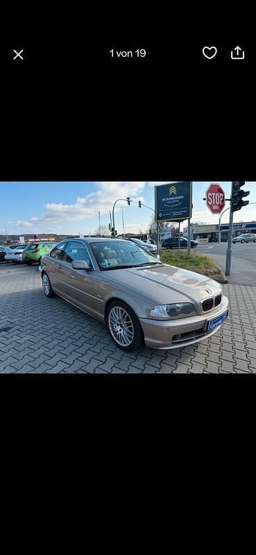 Gebraucht BMW 320 170 PS (125 kW) 2001 Beige Coupé