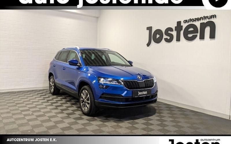 Blau Gebraucht 2021 Skoda Karoq Clever SUV | 24.990 € (Guter Preis) - Bild 1/4
