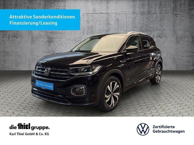 Schwarz Gebraucht 2021 VW T-Cross Style SUV | 19.950 € (Fairer Preis) - Bild 1/4