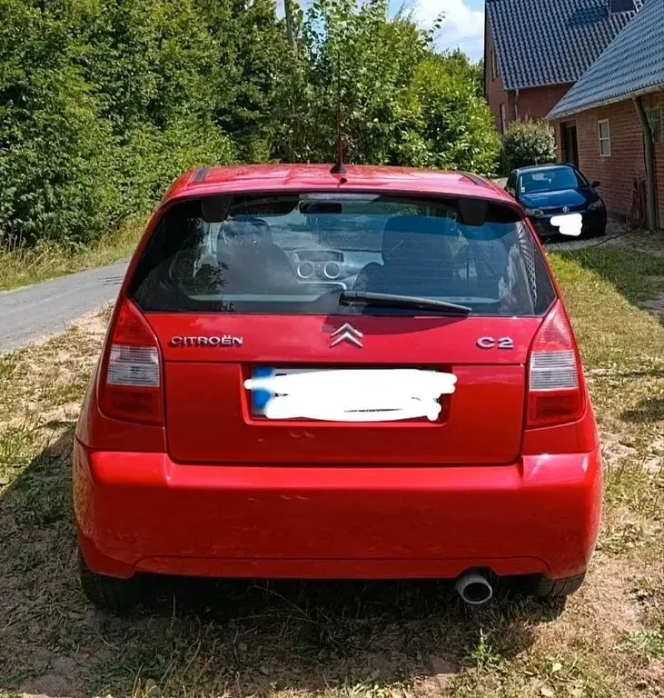Gebraucht Citroën C2 Style 60 PS (44 kW) 2006 Rot Kleinwagen