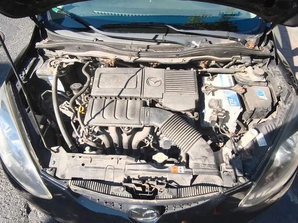 Gebraucht Mazda 2 Impuls 75 PS (55 kW) 2008 Schwarz Kleinwagen
