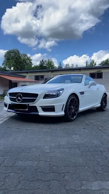 Gebraucht Mercedes SLK55 AMG AMG Edition 1 421 PS (309 kW) 2012 Weiß Cabrio