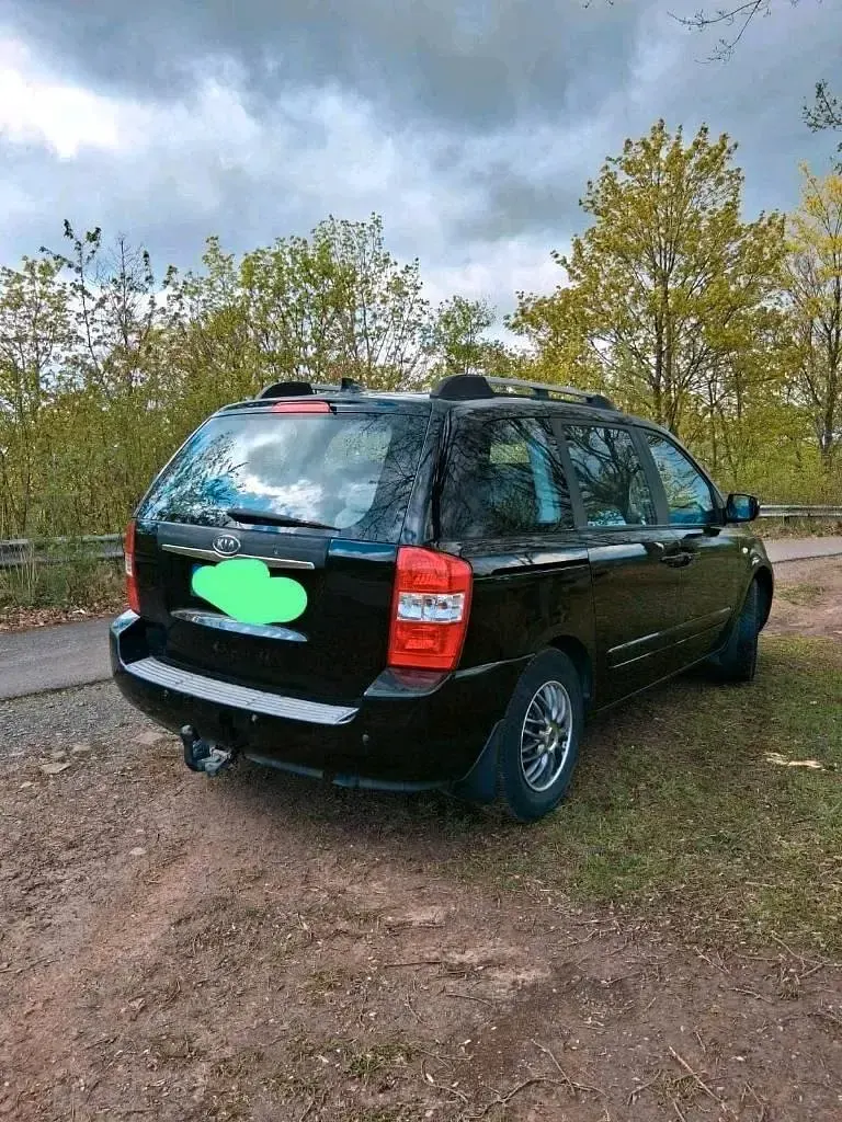 Gebraucht Kia Carnival 185 PS (136 kW) 2007 Schwarz Van / Kleinbus