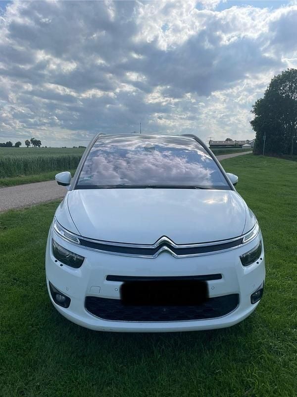 Weiß Gebraucht 2014 Citroën Grand C4 Picasso Exclusive Van / Kleinbus | 6.799 € (Superpreis) - Bild 1/4