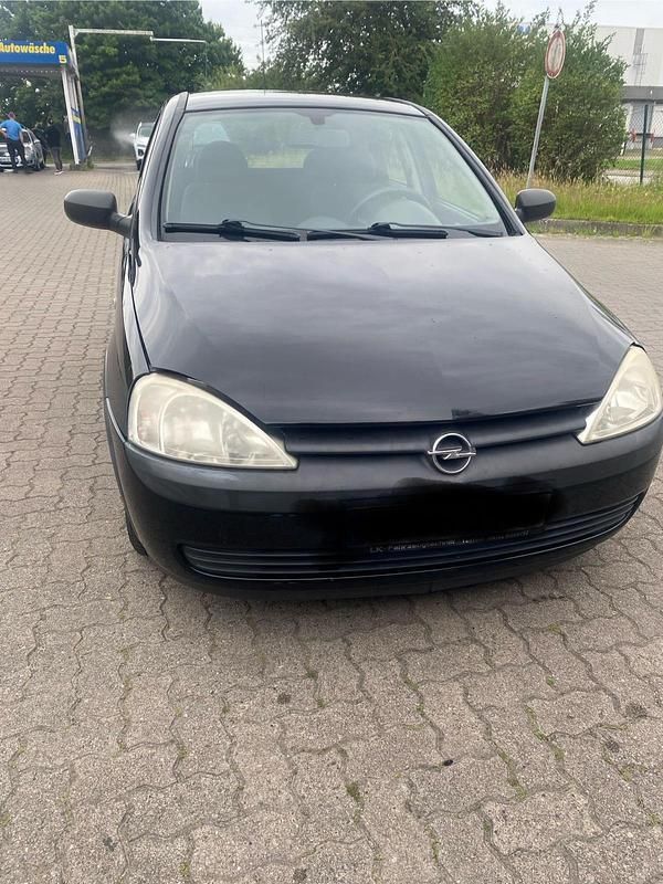 Schwarz Gebraucht 2002 Opel Corsa Kleinwagen | 1.650 € (Fairer Preis) - Bild 1/4