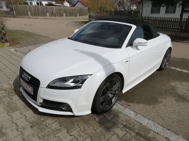 Gebraucht Audi TT Roadster 211 PS (155 kW) 2013 Weiß Cabrio