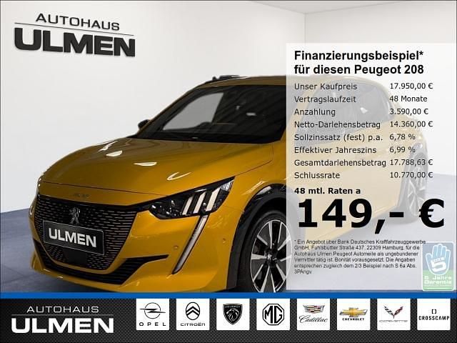 Gelb Gebraucht 2021 Peugeot 208 GTi Kleinwagen | 17.950 € (Etwas zu teuer) - Bild 1/4