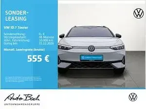 Gebraucht VW ID.7 250 kW (340 PS) 2025 Weiß (gletscherweiß metallic/schwarz) Kombi