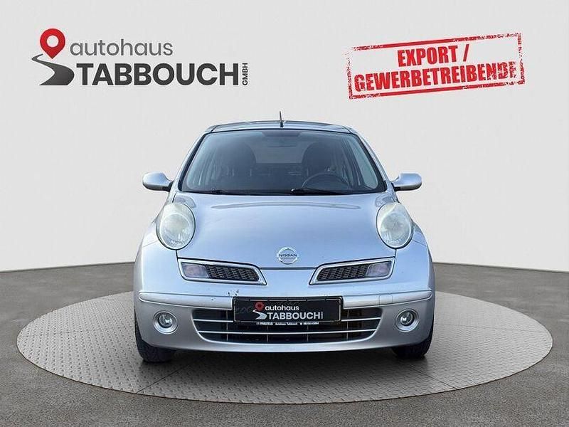Grau Gebraucht 2008 Nissan Micra Acenta Kleinwagen | 1.499 € (Fairer Preis) - Bild 1/4