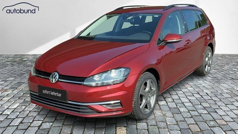 Rot Gebraucht 2020 VW Golf VII United Kombi | 16.970 € (Teuer) - Bild 1/2