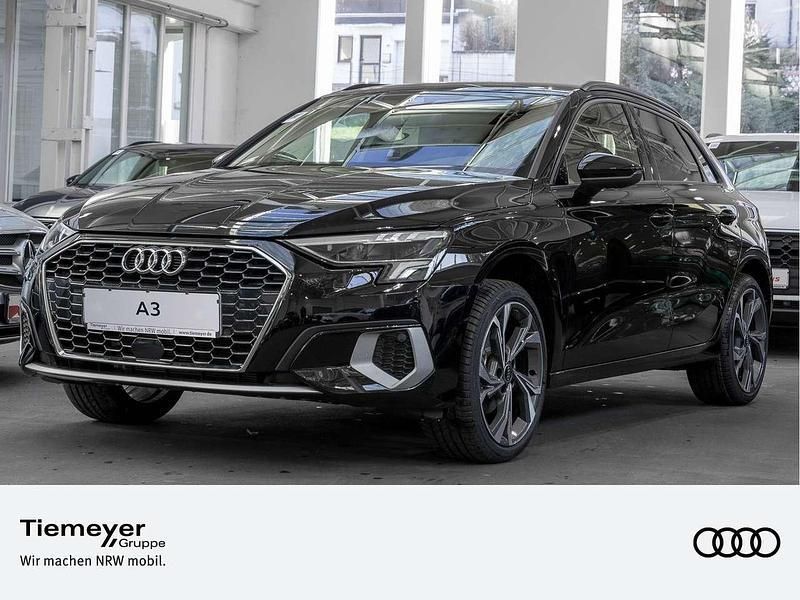 Brillantschwarz Neu 2024 Audi A3 Advanced Plus Limousine | 33.340 € (Teuer) - Bild 1/4