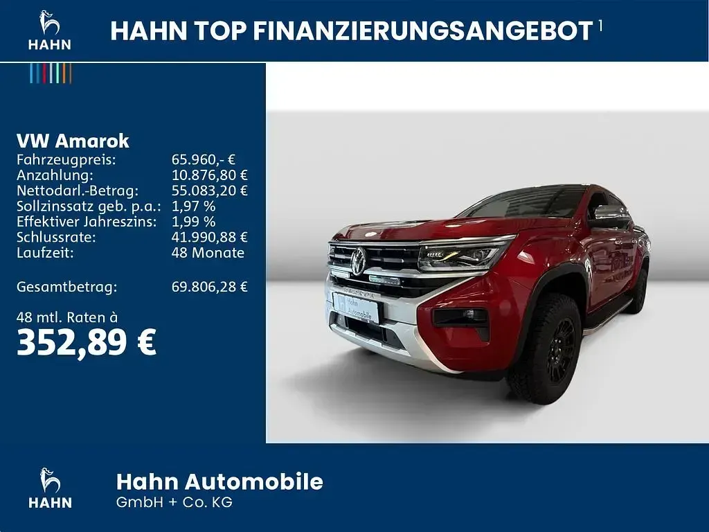 Gebraucht VW Amarok Aventura 241 PS (177 kW) 2024 Rot Pickup