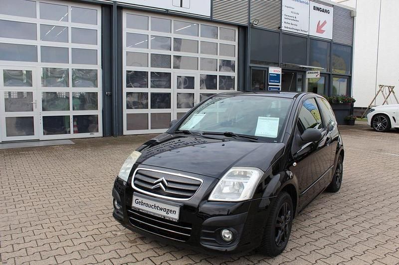 Gebraucht Citroën C2 60 PS (44 kW) 2008 Schwarz Kleinwagen
