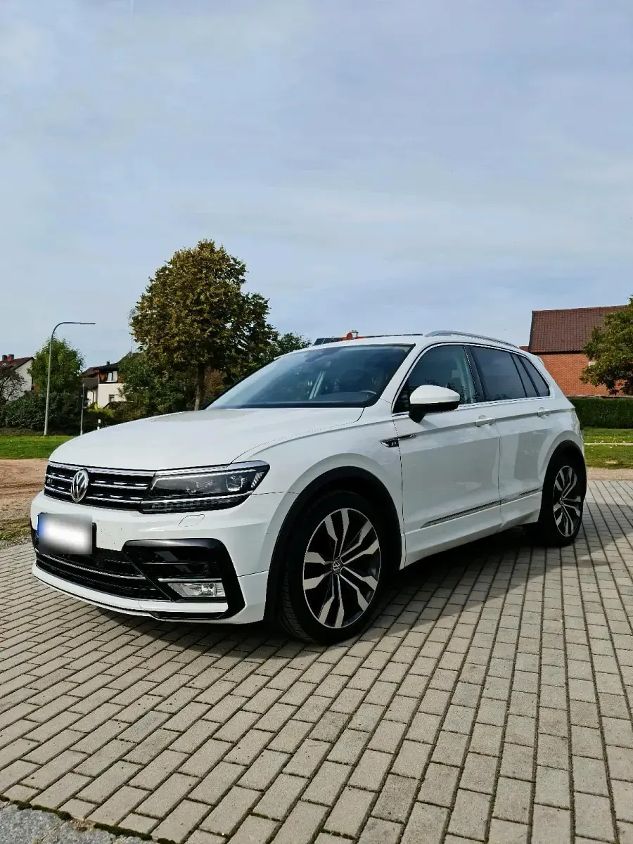 Gebraucht VW Tiguan R-line 150 PS (110 kW) 2016 Weiß SUV