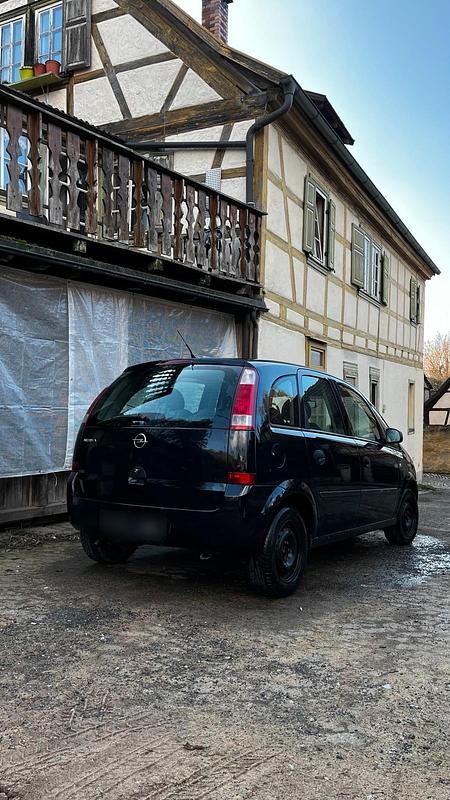 Gebraucht Opel Meriva 87 PS (63 kW) 2003 Schwarz Van / Kleinbus