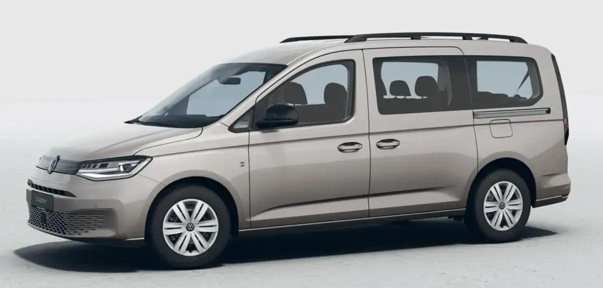 Ny VW Caddy Maxi Life 122 HK (89 kW) 2026 Beige MPV