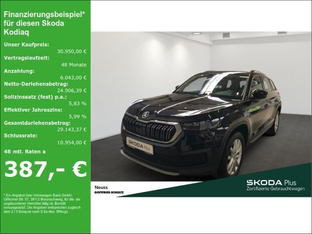 Schwarz Gebraucht 2022 Skoda Kodiaq Style SUV | 30.950 € (Guter Preis) - Bild 1/3