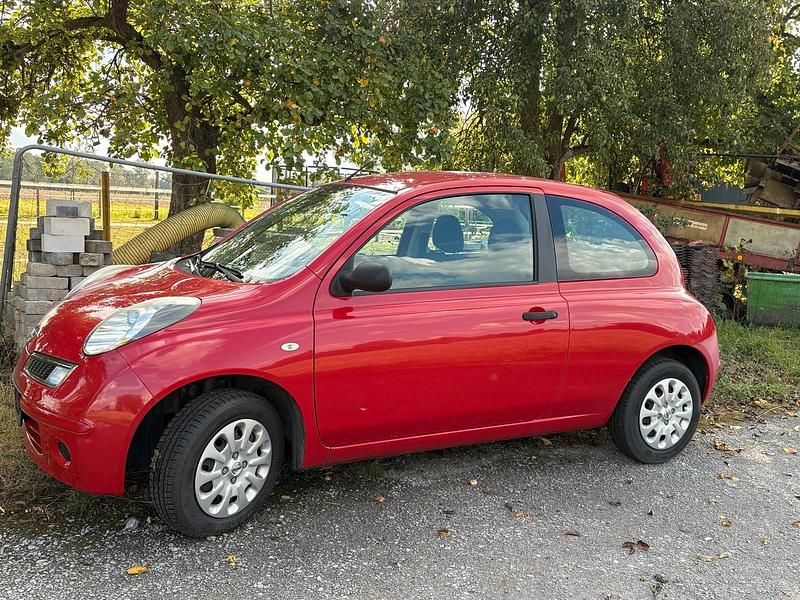 Rot Gebraucht 2009 Nissan Micra Kleinwagen | 1.200 € (Guter Preis) - Bild 1/4