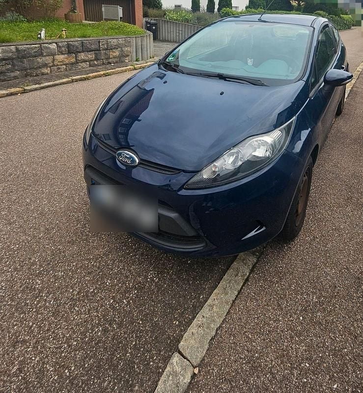 Gebraucht Ford Fiesta 60 PS (44 kW) 2009 Blau Kleinwagen