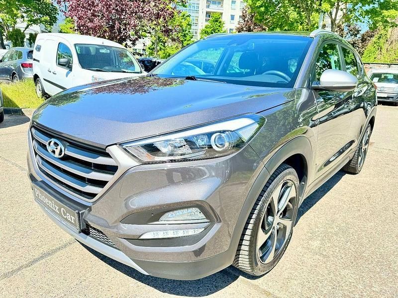 Grau Gebraucht 2017 Hyundai Tucson Advantage SUV | 16.950 € (Fairer Preis) - Bild 1/4