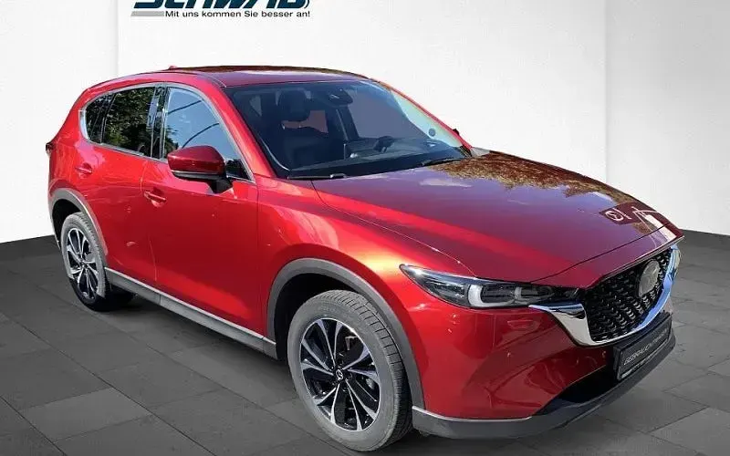 Gebraucht Mazda CX-5 194 PS (142 kW) 2022 Rot SUV