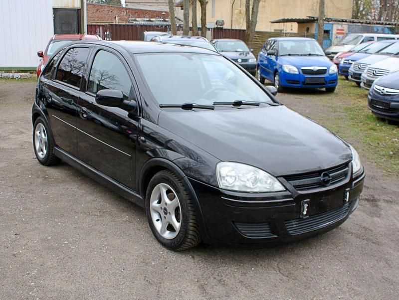 Gebraucht Opel Corsa Basis 60 PS (44 kW) 2005 Schwarz Kleinwagen