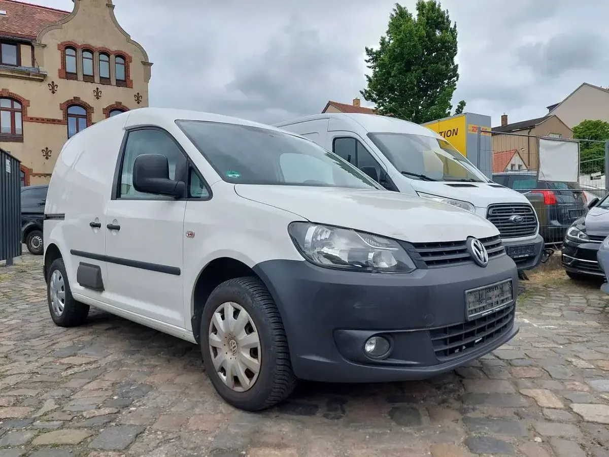 Gebraucht VW Caddy 102 PS (75 kW) 2011 Candyweiß Van / Kleinbus
