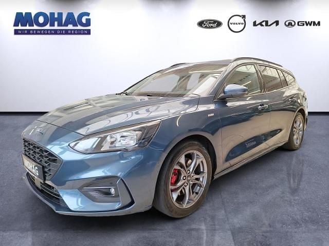 Blau Gebraucht 2021 Ford Focus ST-Line Kombi | 18.990 € (Fairer Preis) - Bild 1/4