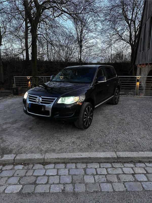 Schwarz Gebraucht 2007 VW Touareg SUV | 6.960 € (Guter Preis) - Bild 1/4