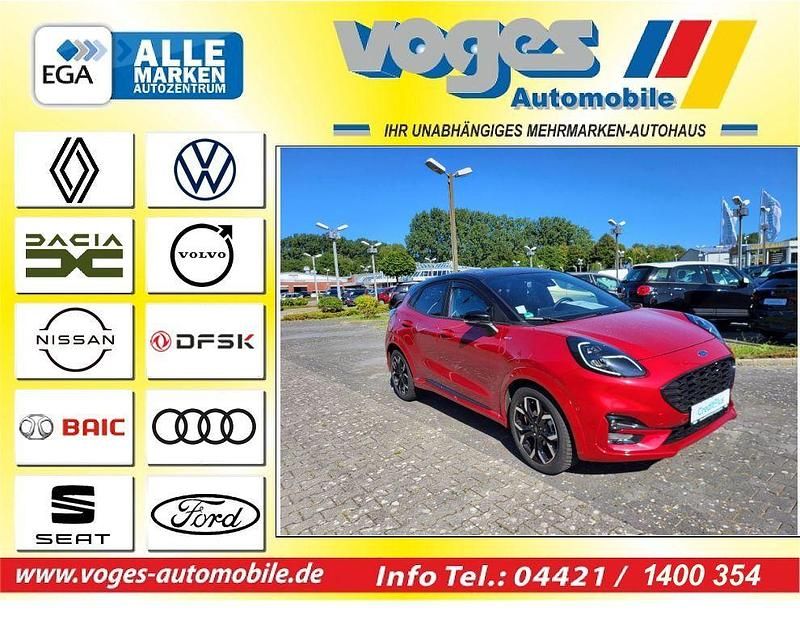 Rot Gebraucht 2023 Ford Puma Gen-E ST-Line X SUV | 23.890 € (Fairer Preis) - Bild 1/4