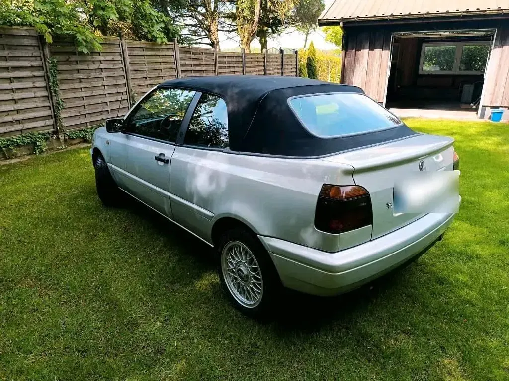 Gebraucht VW Golf Cabriolet Karmann 75 PS (55 kW) 1997 Silber Cabrio