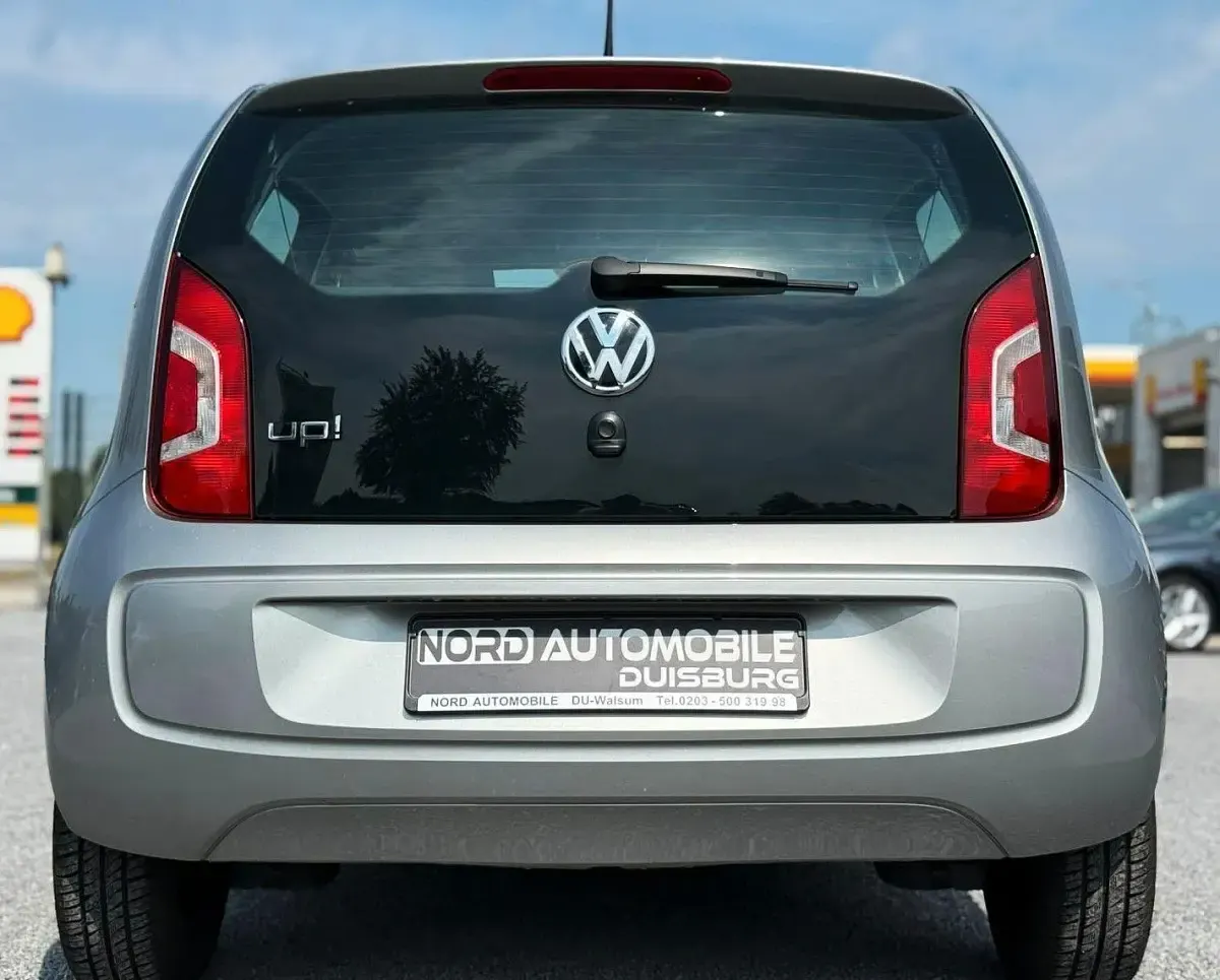 Gebraucht VW up! move up! 60 PS (44 kW) 2016 Silber Kleinwagen