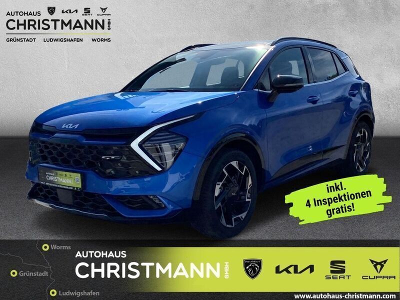 Pacific blue Gebraucht 2024 Kia Sportage GT-Line SUV | 40.890 € (Teuer) - Bild 1/4