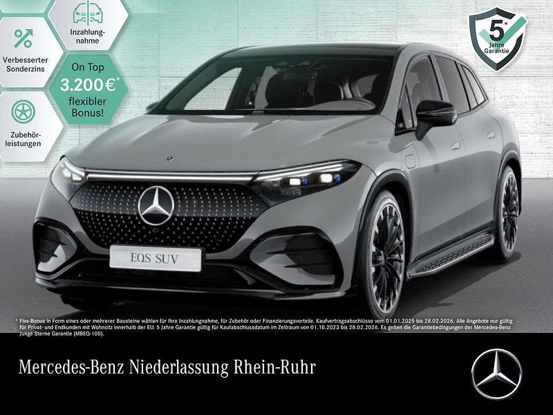 Manufaktur alpingrau Gebraucht 2023 Mercedes EQS580 AMG SUV | 96.890 € (Fairer Preis) - Bild 1/3