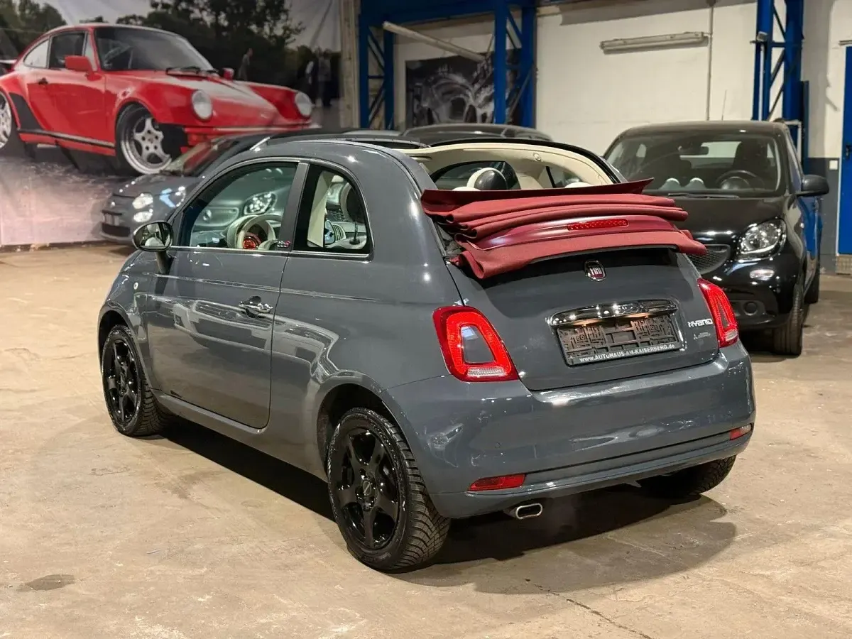 Gebraucht Fiat 500C Lounge 69 PS (50 kW) 2021 Grau Cabrio