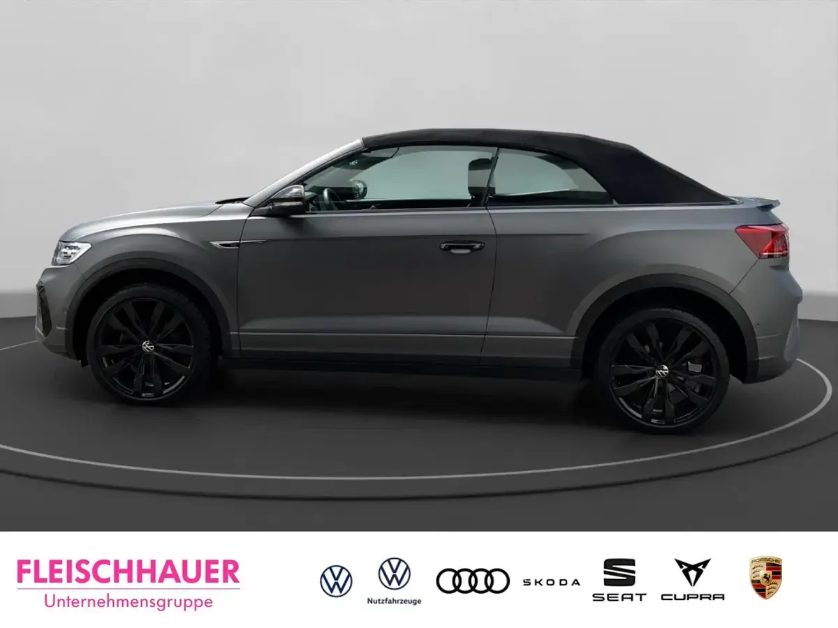 Gebraucht VW T-Roc Cabriolet Edition 150 PS (110 kW) 2023 Grau Cabrio