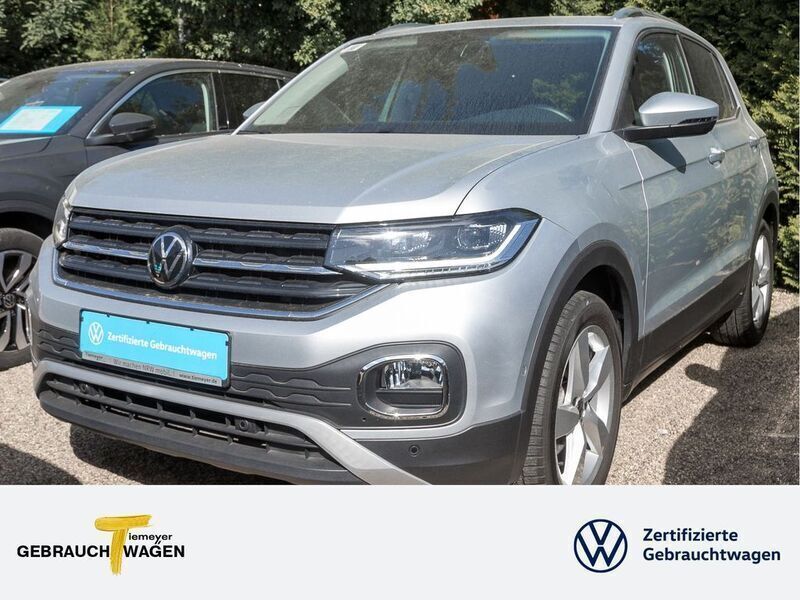 Silber Gebraucht 2021 VW T-Cross Style SUV | 20.970 € (Fairer Preis) - Bild 1/4