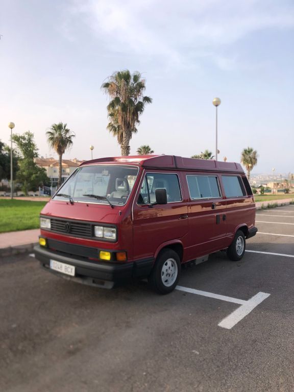 Rot Gebraucht 1990 VW T3 Van | 24.500 € - Bild 1/4