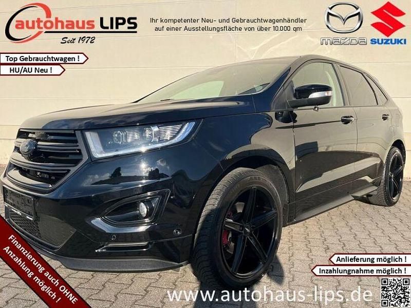 Iridiumschwarz metallic Gebraucht 2018 Ford Edge ST-Line SUV | 22.690 € (Fairer Preis) - Bild 1/4