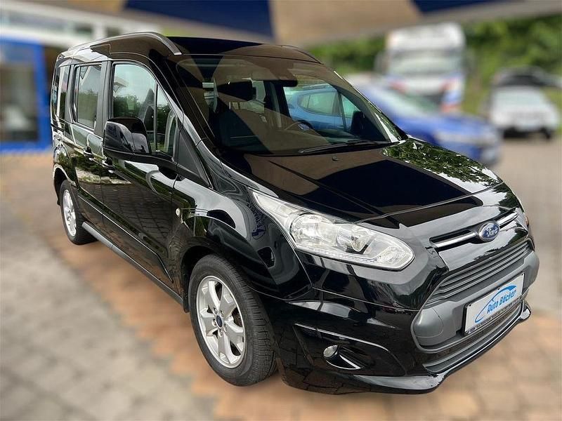 Schwarz Gebraucht 2018 Ford Tourneo Connect Titanium Van / Kleinbus | 14.390 € (Fairer Preis) - Bild 1/4