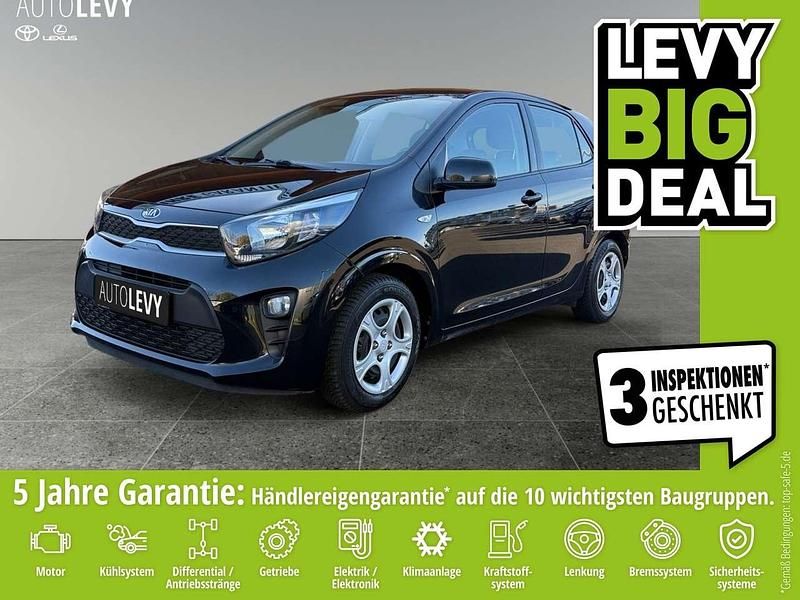 (abp) auroraschwarz met. Gebraucht 2018 Kia Picanto Edition 7 Kleinwagen | 9.990 € (Etwas zu teuer) - Bild 1/4