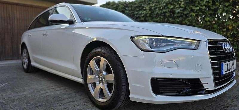 Weiß Gebraucht 2014 Audi A6 Ambiente Kombi | 13.500 € (Guter Preis) - Bild 1/4