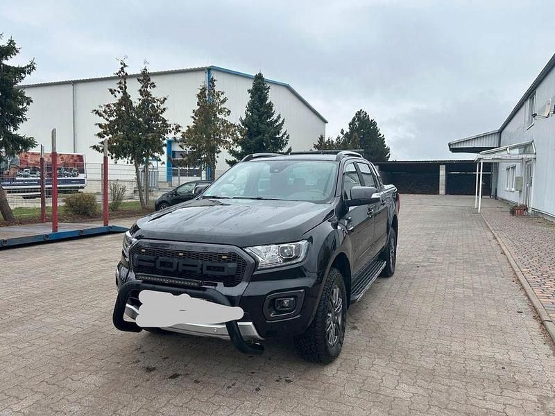 Schwarz Gebraucht 2021 Ford Ranger Wildtrack Abholung | 33.900 € (Superpreis) - Bild 1/4