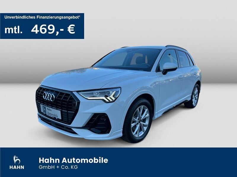 Gletscherweiß metallic Gebraucht 2023 Audi Q3 S-Line SUV | 34.490 € (Superpreis) - Bild 1/3
