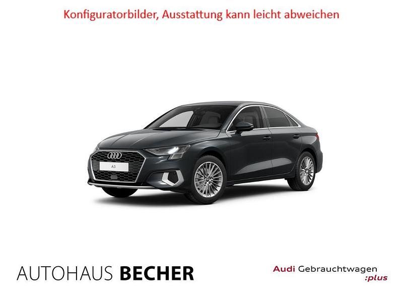 Grau Gebraucht 2024 Audi A3 Advanced Plus Limousine | 29.930 € (Superpreis) - Bild 1/4