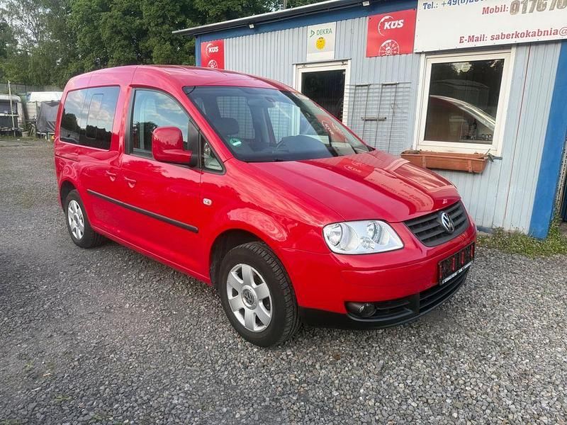 Rot Gebraucht 2008 VW Caddy Team Van / Kleinbus | 3.400 € (Fairer Preis) - Bild 1/4