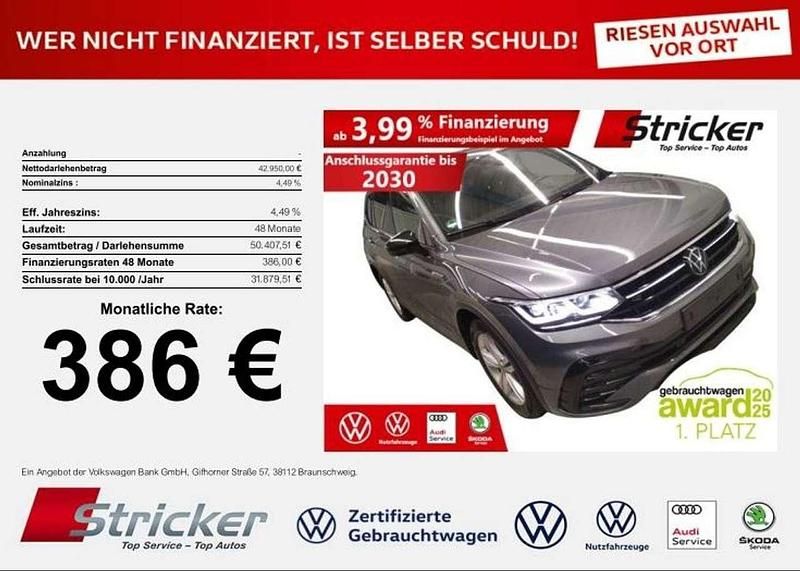 Gebraucht VW Tiguan Allspace Style 193 PS (141 kW) 2025 Grau SUV